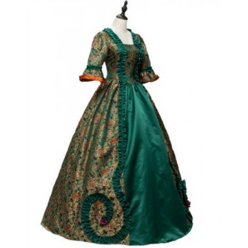 Green Marie Antoinette Dress