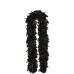 Feather Boa Tinsel - Black