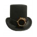 Steampunk Top Hat with Gold Goggles