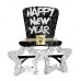 New Year Star Glasses - Silver