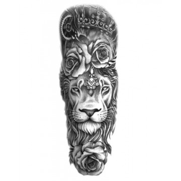 Discover 77+ geometric lion tattoo drawing - in.eteachers
