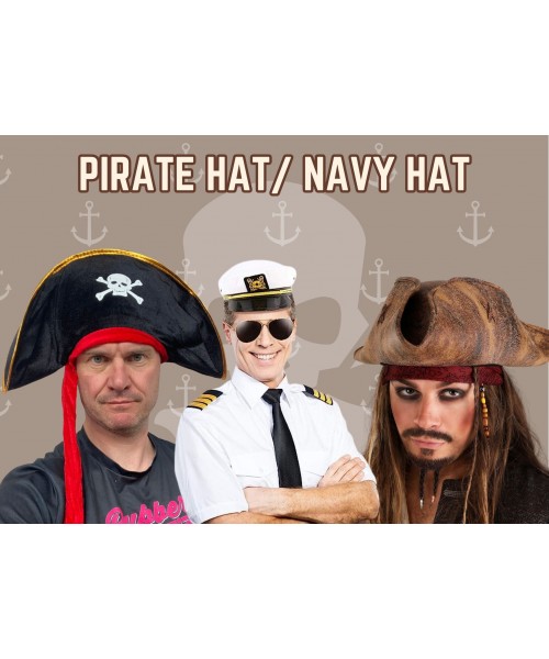 Pirate Hat/ Navy Hat