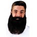 8" Beards & Mustaches